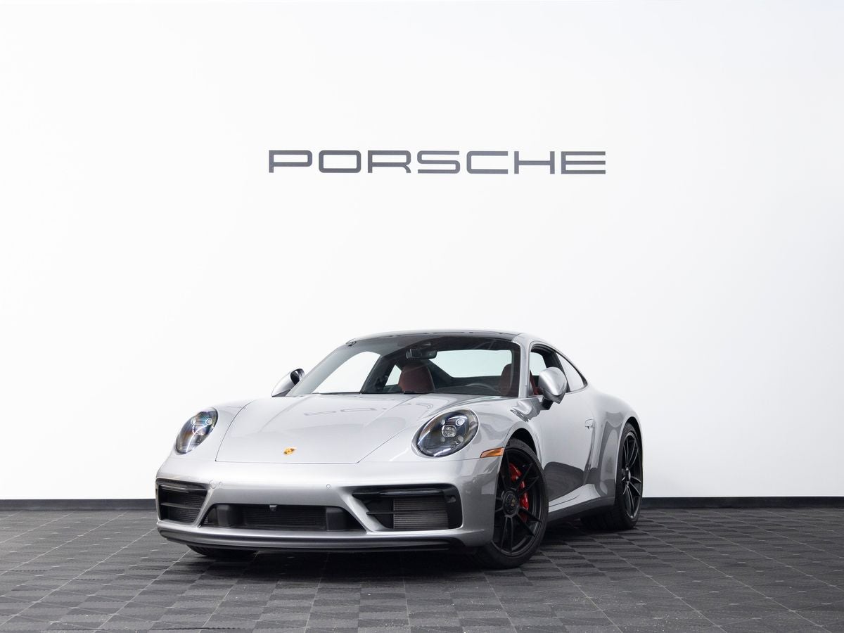 2024 Porsche 911 911 Carrera GTS (MY24) in Gt-Silver Metallic — front three-quarter view