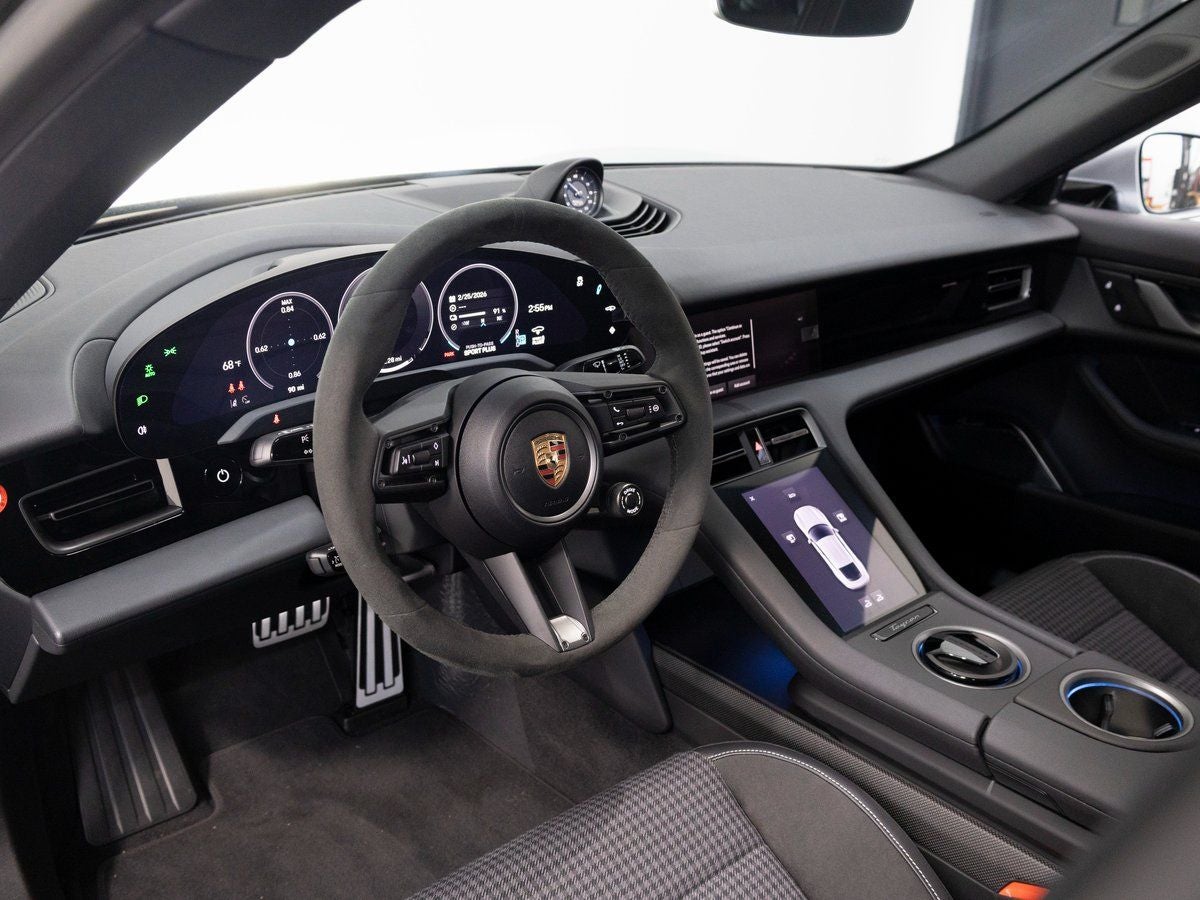 2025 Porsche Taycan — interior view